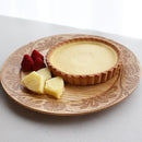 【お皿】リム皿 花輪 | 摺り友禅彫刻師 | Sansai