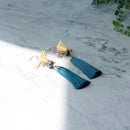 【ピアス/イヤリング】ターコイズ・ブルー | 京仏壇・京仏具 | KYO CRAFT IWATA HOURAIYA