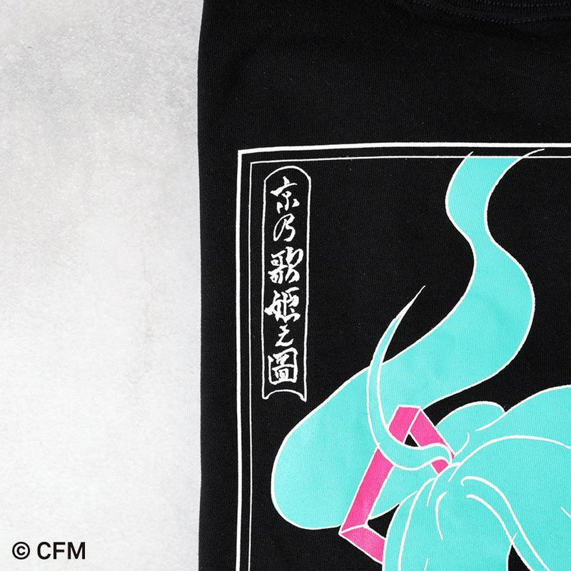 【Tシャツ】黒 | 手捺染 | 初音工房