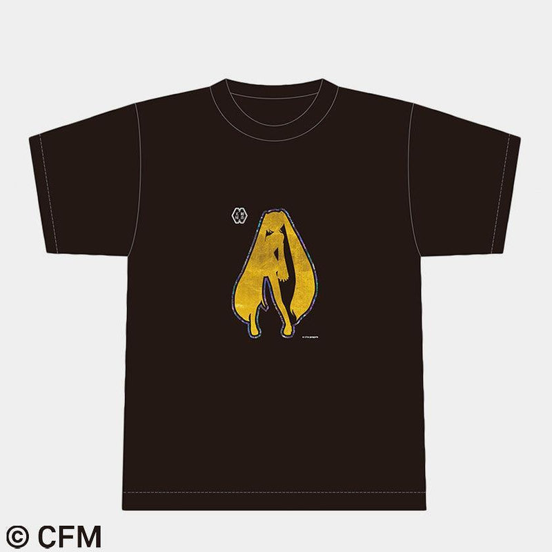 久米繊維×金彩職人三宅 初音ミク金彩Tシャツ
