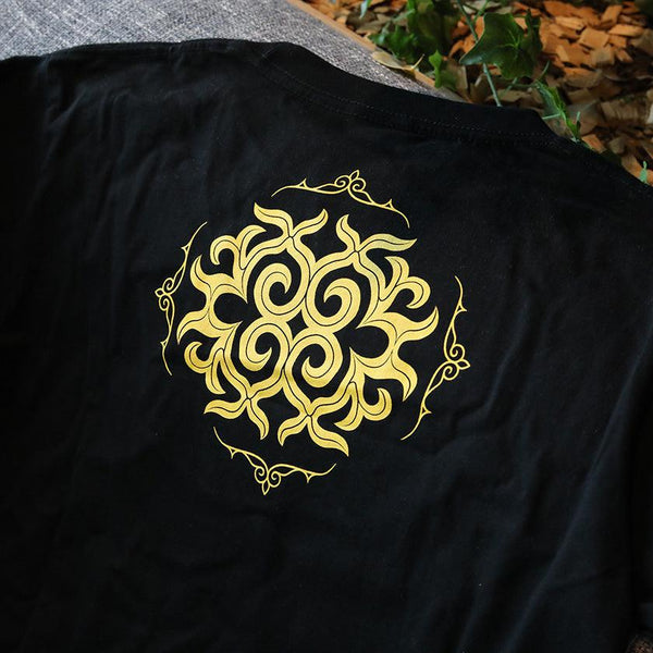 アイヌ文様 日本製Tシャツ