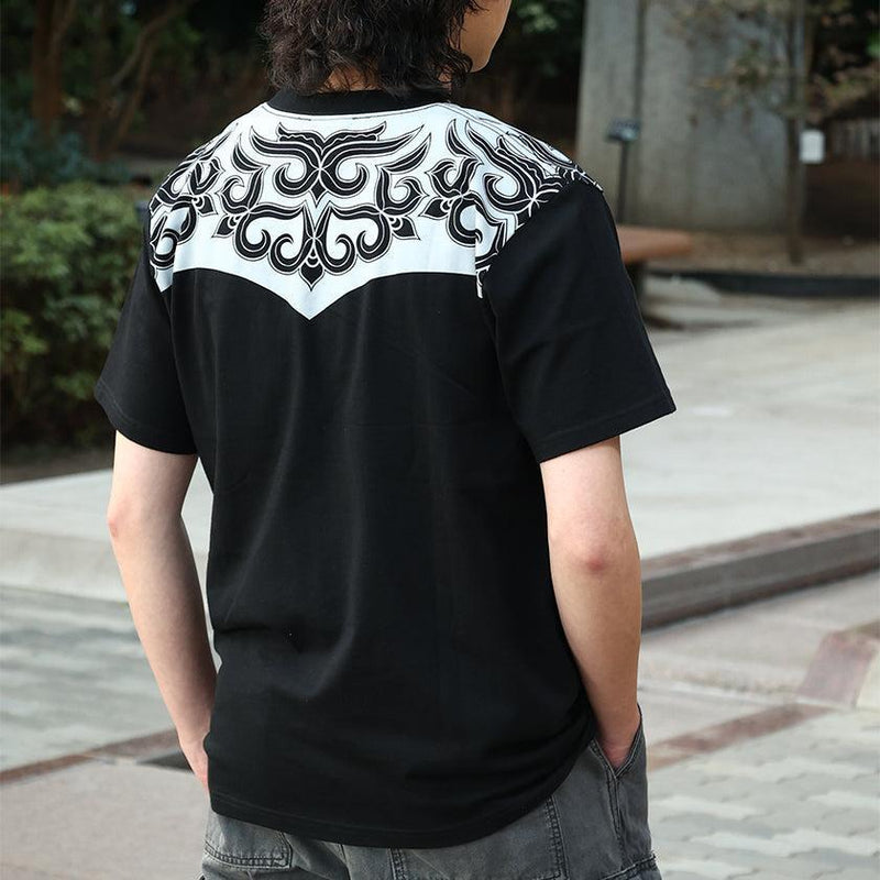 【Tシャツ】アイヌ文様TシャツB | アイヌ工芸 | CIKARPE AKAN