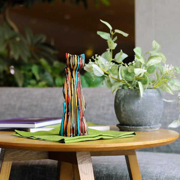 【置物】猫の誘い LINES(Multi) / 江口人形店 | 弓野人形 | ピースクラフツSAGA