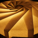 【ペンダントライト・照明】折灯華 大輪シリーズ 細うず (S-XLサイズ) | 京表具イノベーティブクラフトワークス (大型配送料2,500円)