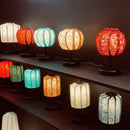 【スタンドライト・照明】折灯華 ぼんぼり maru 細うず (S-Lサイズ) | 京表具イノベーティブクラフトワークス