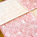 【風呂敷】小布 シマエナガ七宝 | 横浜捺染 | 濱文様