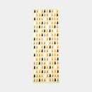 【手ぬぐい】おすわり猫ならべ | 横浜捺染 | 濱文様