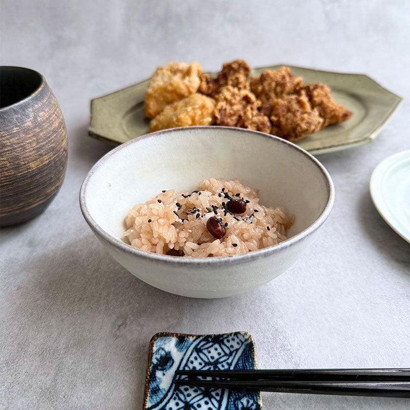 【茶碗】ガラス釉 飯椀 | 丹波焼 | 信水窯