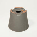 【植木鉢】大道鉢 黒化粧 3～5号 | 丹波立杭焼 | 市野伝市窯