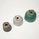 【植木鉢】コウロ鉢 グリーン 3～5号 | 丹波立杭焼 | 市野伝市窯