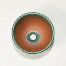 【植木鉢】コウロ鉢 グリーン 3～5号 | 丹波立杭焼 | 市野伝市窯