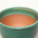 【植木鉢】コウロ鉢 グリーン 3～5号 | 丹波立杭焼 | 市野伝市窯