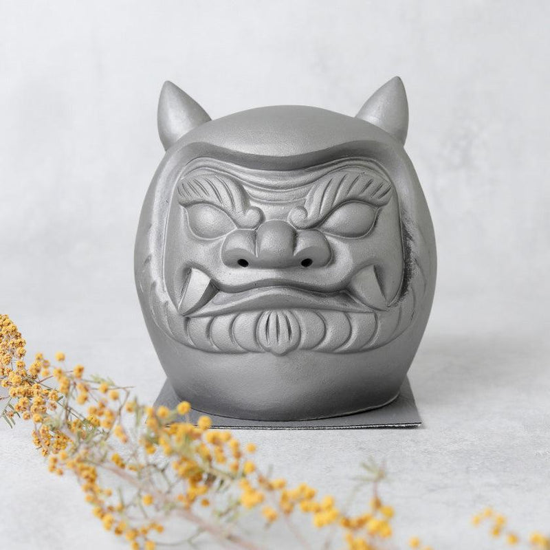 【鬼瓦インテリア】鬼達磨 Oni-Daruma 卓上 | 淡路鬼瓦 | 瓦廊