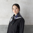 【スカーフ】播州織ジャカードキュプラスカーフ (グレー) | 播州織 | POLS