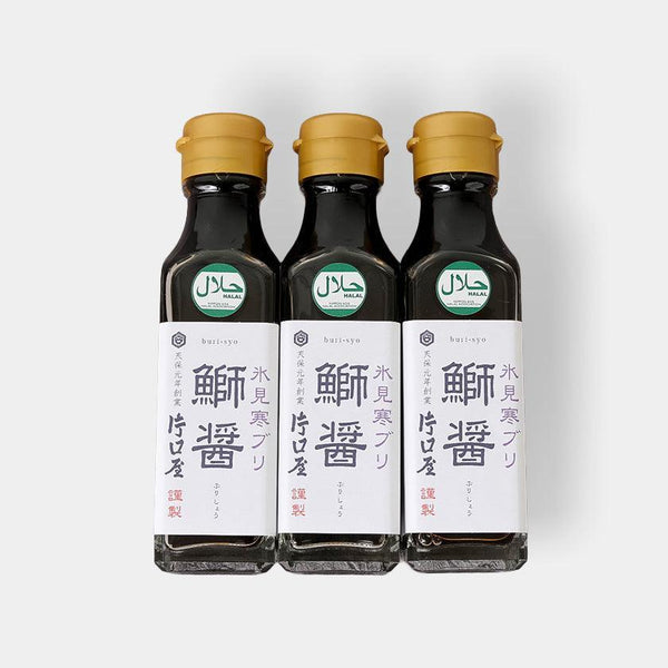 【醤油】氷見寒ブリ 鰤醤 (3本セット) | みそ・しょうゆ醸造| 片口屋