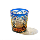 【江戸切子】菊繋ぎに籠目紋 オールドグラス | TABLEAU