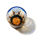 【江戸切子】菊繋ぎに籠目紋 オールドグラス | TABLEAU