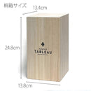 【江戸切子】富嶽三十六景 「凱風快晴」「神奈川沖浪裏」に福菱 花瓶 | TABLEAU