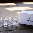 【江戸切子】富士山に鶴・桜 冷酒グラス | TABLEAU