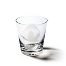 【江戸切子】富士山に鶴・桜 オールドグラス | TABLEAU