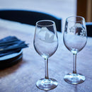 【江戸切子】富士山に鶴・桜 ワイングラスペア | TABLEAU