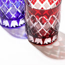 【江戸切子】矢来魚子紋 オールドグラスペア | TABLEAU