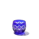 【江戸切子】矢来魚子紋 ぐい呑 | TABLEAU