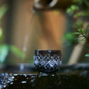 【江戸切子】矢来魚子紋 ぐい呑ペア | TABLEAU