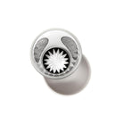 【江戸硝子】黒小紋「鹿の子」「三筋格子」「割付柄」 フリーカップ | TABLEAU