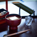 【江戸硝子】黒小紋「鹿の子」「三筋格子」「割付柄」 フリーカップ | TABLEAU