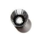 【江戸硝子】黒小紋「鹿の子」「割付柄」「麻ノ葉」「豆絞り」「七宝」「竹の節」 オールドグラス | TABLEAU