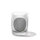 【江戸硝子】黒小紋「鹿の子」「割付柄」「麻ノ葉」「豆絞り」「七宝」「竹の節」 オールドグラス | TABLEAU