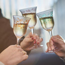 【彫刻 夢柄子】桜紋 ワイングラスペア | TABLEAU