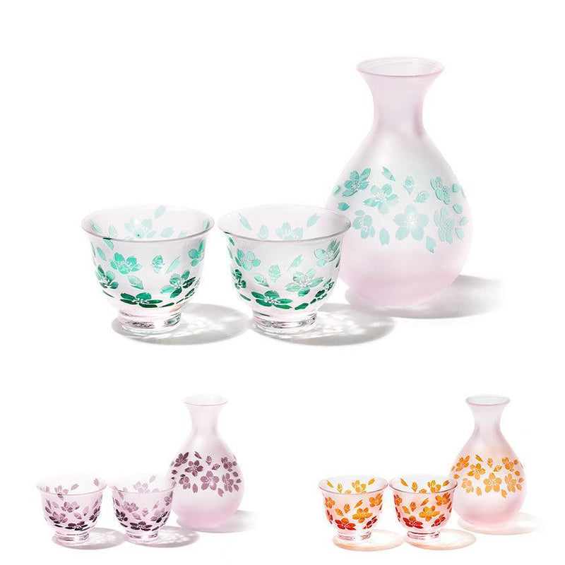 【酒器3点セット】夢柄子 桜紋 | 彫刻 | 太武朗工房