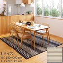 【ラグ】撥水機能付き ダイニングラグ マージ | い草製品・カーペット | 萩原株式会社