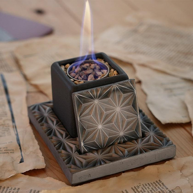 【焚火台】燈瓦 卓上 | 菊間瓦 | モノツク