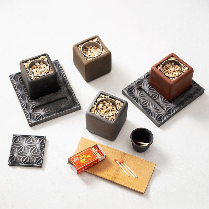 【焚火台】燈瓦 卓上 | 菊間瓦 | モノツク