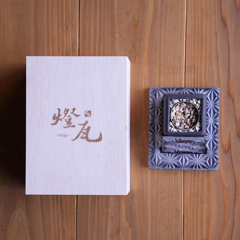 【焚火台】燈瓦 卓上 | 菊間瓦 | モノツク