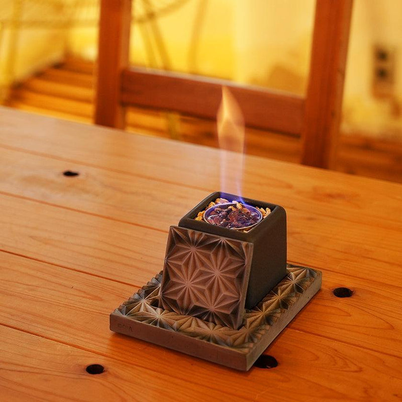 【焚火台】燈瓦 卓上 | 菊間瓦 | モノツク