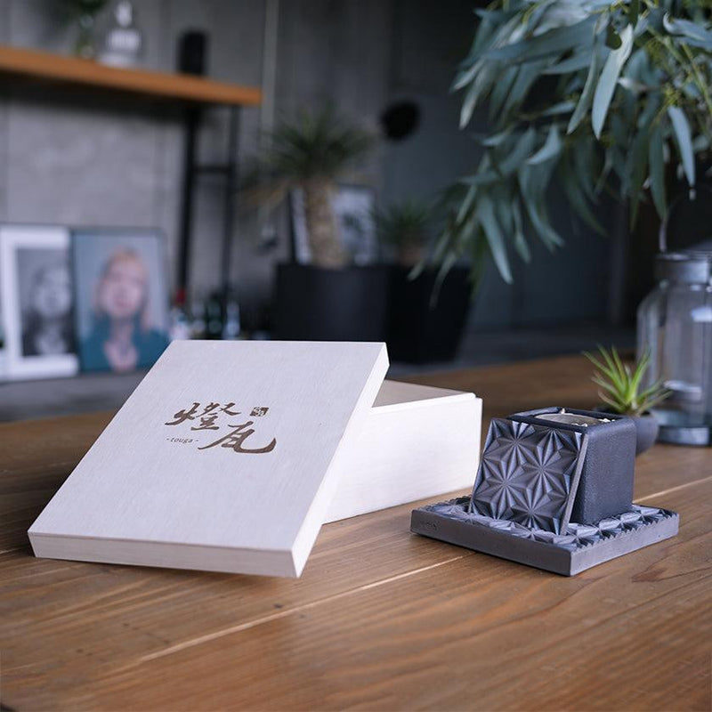 【焚火台】燈瓦 卓上 | 菊間瓦 | モノツク