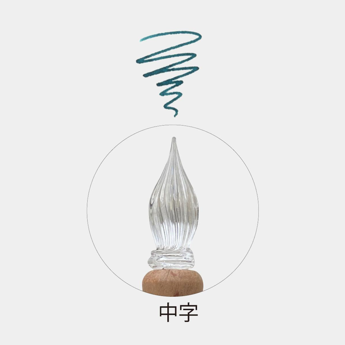 ガラスペン 呉竹 千本桜 未使用 超美品 中字 ガラスペン｜ウッドガラスペン 千本桜 | 書道用品・筆ぺん | 呉竹 ｜BECOS