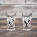 【天開グラス2点セット】冷感 桜 | 丸モ高木陶器