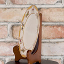 【磁器】大倉陶園 「うまくゆく 回転木馬」コーヒーカップ＆ソーサー・20cmケーキ皿ペアセット