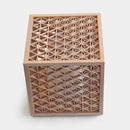 【ライト】乱れ組子 行燈 麻の葉 | 組子 (大型配送料2,500円)