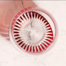 【グラス】ienomi 白蛇 -haku ja- (赤)｜切子