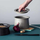 【有田焼】2016/ ビッグゲーム クッキングポット 210 (ブラックマット)