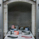 【花瓶】クーン カプート M (ダークレッド-レッド) | 有田焼 | 2016/