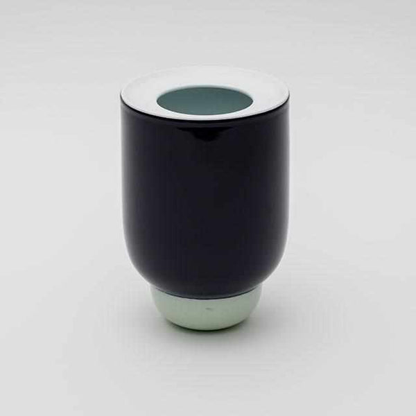 【有田焼】2016/ ポーリーン デルトゥア 花瓶 L (ホワイト-ダークブルー-セラドン)