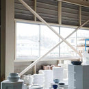 【有田焼】2016/ 柳原 照弘 リムプレート 240 (ブラック)