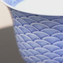 【湯呑み】そり仙茶 (2ヶ) 平戸青海波 | 三川内焼 | 平戸松山窯